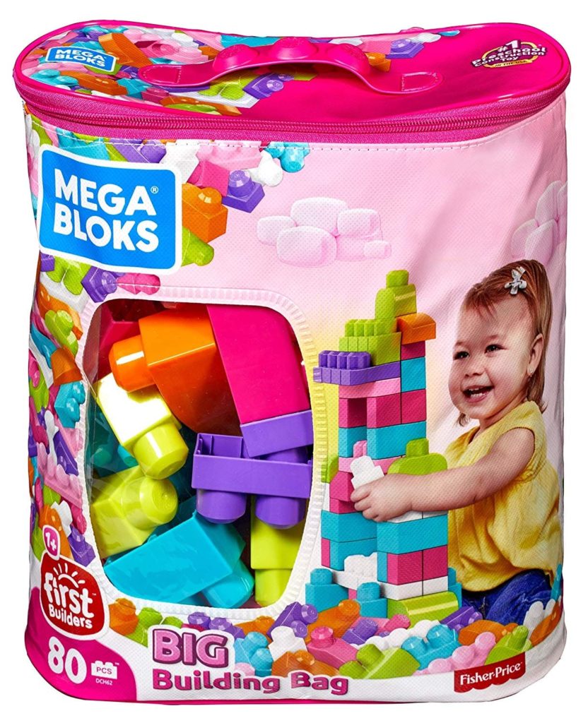 費雪美高 Mega Bloks 80片積木袋