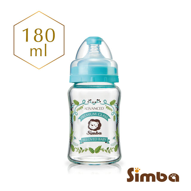 小獅王辛巴-寬口玻璃小奶瓶