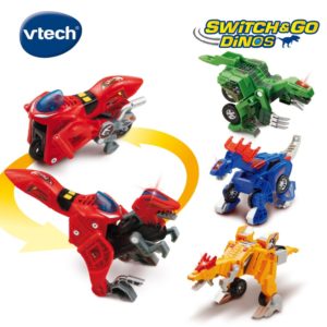 【Vtech】2合1聲光變形恐龍車(多款可選)